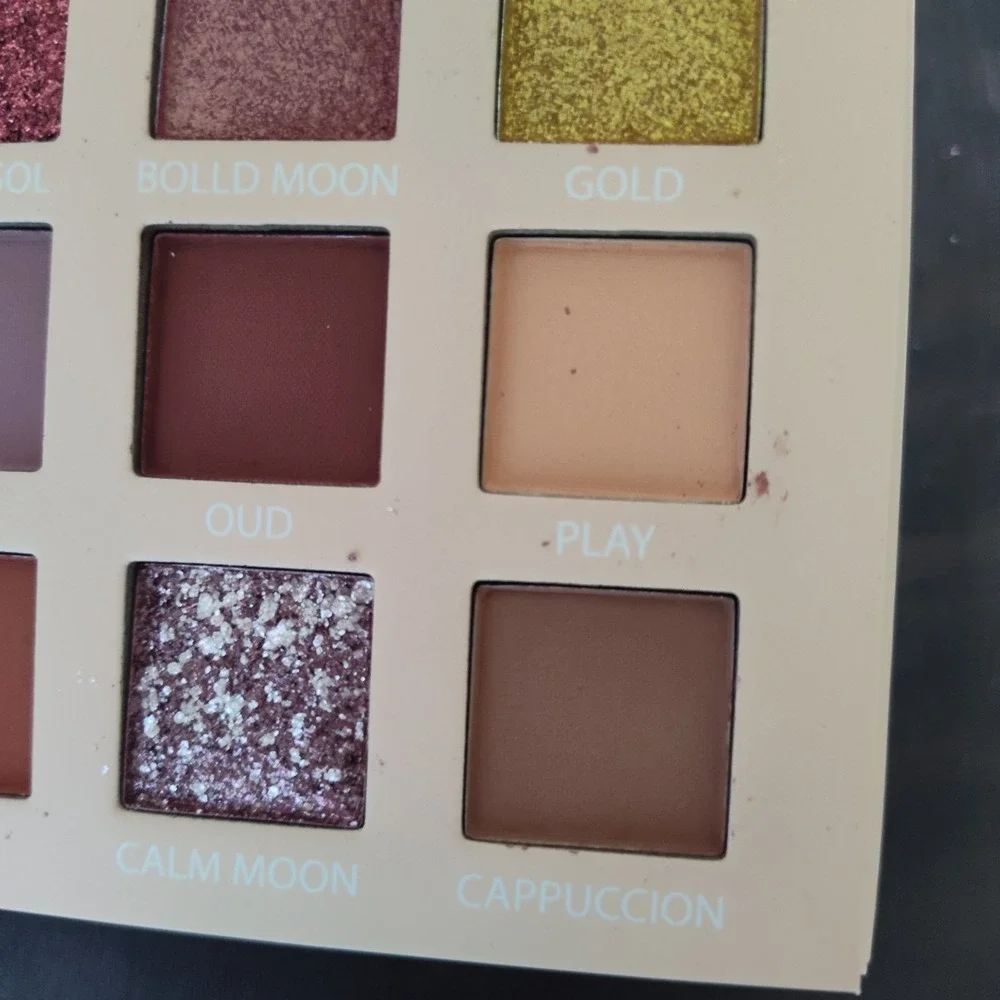 Makeup lot Rosy eyeshadow Okalan loose powder brow soap She makeup